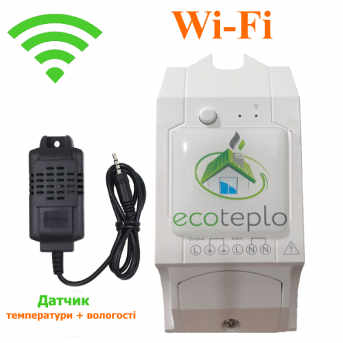 Программируемый Wi-Fi терморегулятор ECOTEPLO S-1