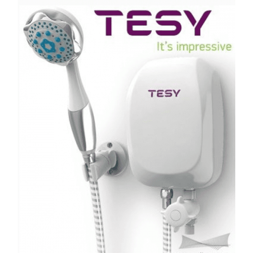Проточный водонагреватель TESY 5 кВт с душевой лейкой (IWH 50 X02 BA H)