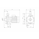 Центробежный моноблочный насос Grundfos NS 5-50 1х230V