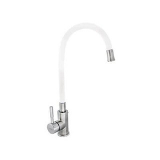 Смеситель для кухни Gerts HDF 7110 3 (гибкий гусак, белый)