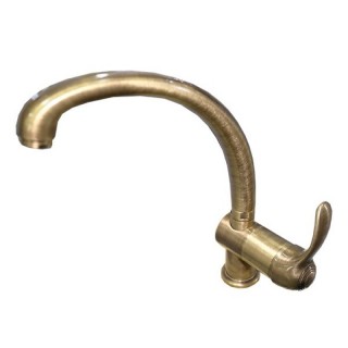 Смеситель для кухни Santan Jafar 47ZZ5462 Old Bronze (с боковой ручкой)