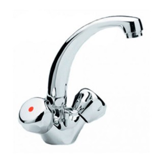 Смеситель для умывальника Daniel Ticino C5118CR