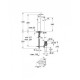 Смеситель для умывальника Grohe Bau Loop 32856000 (хром)