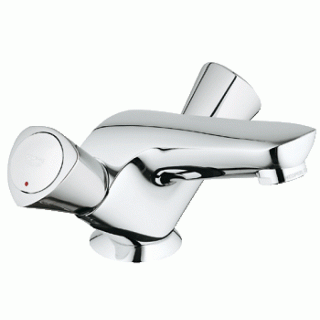 Смеситель для умывальника Grohe Costa S 21255001 (с гидрозатвором, хром)