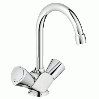 Смеситель для умывальника Grohe Costa S 21257001 (с гидрозатвором, хром)