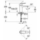 Смеситель для умывальника Grohe Eurosmart Cosmopolitan 23327000 (хром)