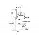 Смеситель для умывальника Jika Cubito (3.1142.1.004.001.1)