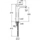 Смеситель для умывальника Roca L20 XL (хром, A5A3H09C00)