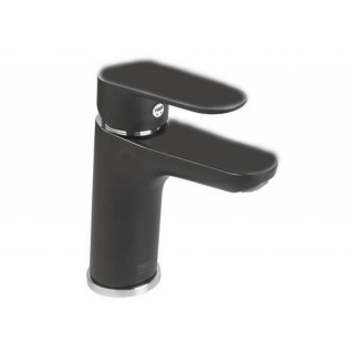 Смеситель для умывальника Santan Kevon Chic 81NC8123 Black (с донным клапаном)