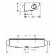 Смеситель для душа Hansgrohe Ecostat Select 13161000 (термостат, хром)