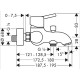 Смеситель для ванны HansGrohe Talis S 32420000 (хром)