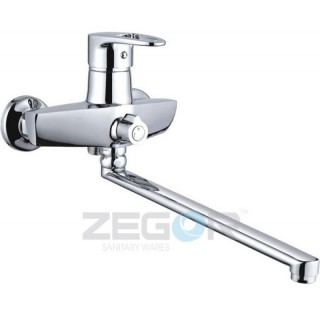 Смеситель для ванны Zegor NKE-А180 New (L=350)