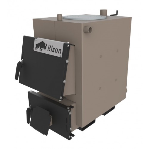 Твердотопливный котел Bizon М-120П (12 кВт с плитой)
